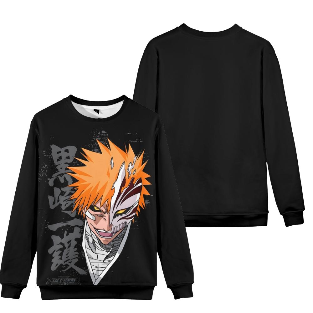 7 Colors Women Men s BLEACH Anime Print Hoodies Round Neck Sweatshirts Man Travel Pullover Male Top Streetwear Outdoor Tracksuit XS чорний
7 Colors Women Men s BLEACH Anime Print Hoodies Round Neck Sweatshirts Man Travel Pullover Male Top Streetwear Outdoor Tracksuit XS чорний