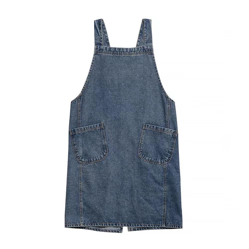 Ladies Korean Denim Apron for Women Cotton Fabric Garden Kitchen Baking Cooking Aprons Household Cleaning Accessories Dress
Ladies Korean Denim Apron for Women Cotton Fabric Garden Kitchen Baking Cooking Aprons Household Cleaning Accessories Dress