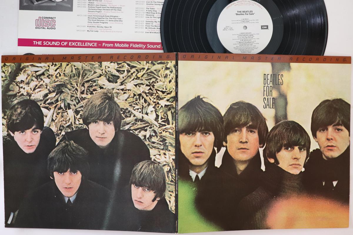 LP Record BEATLES - Beatles For Sale (- Mobile Fidelity MFSL1104 EMI 1987 US Rock Used
LP Record BEATLES - Beatles For Sale (- Mobile Fidelity MFSL1104 EMI 1987 US Rock Used