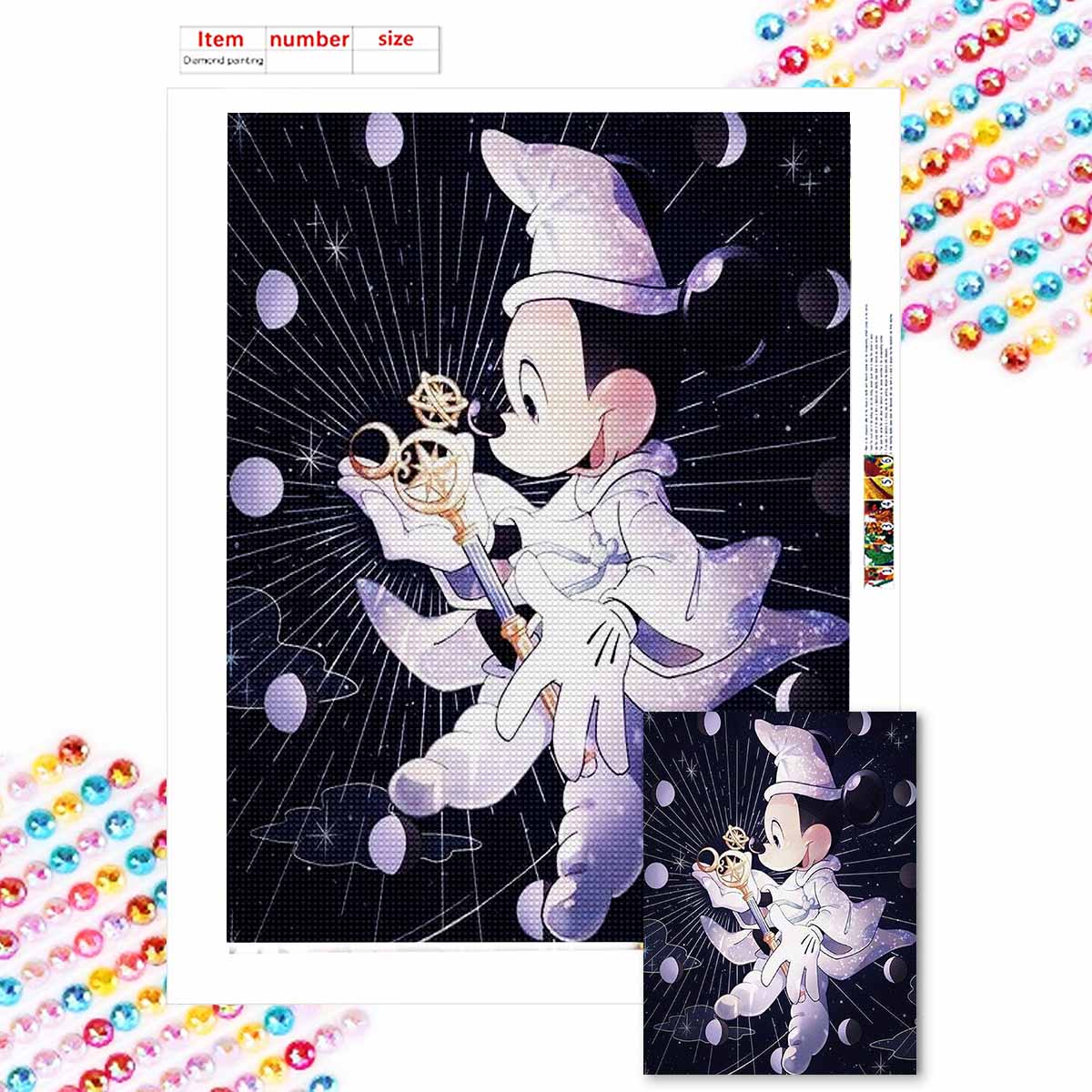 5D Алмазная Живопись Сделай Сам Микки и Волшебная Палочка Полная Выкладка Стразы Мозаика Вышивка Изделия Ручной Работы Домашний Декор Подарок Round 20x30cm
5D Алмазная Живопись Сделай Сам Микки и Волшебная Палочка Полная Выкладка Стразы Мозаика Вышивка Изделия Ручной Работы Домашний Декор Подарок Round 20x30cm