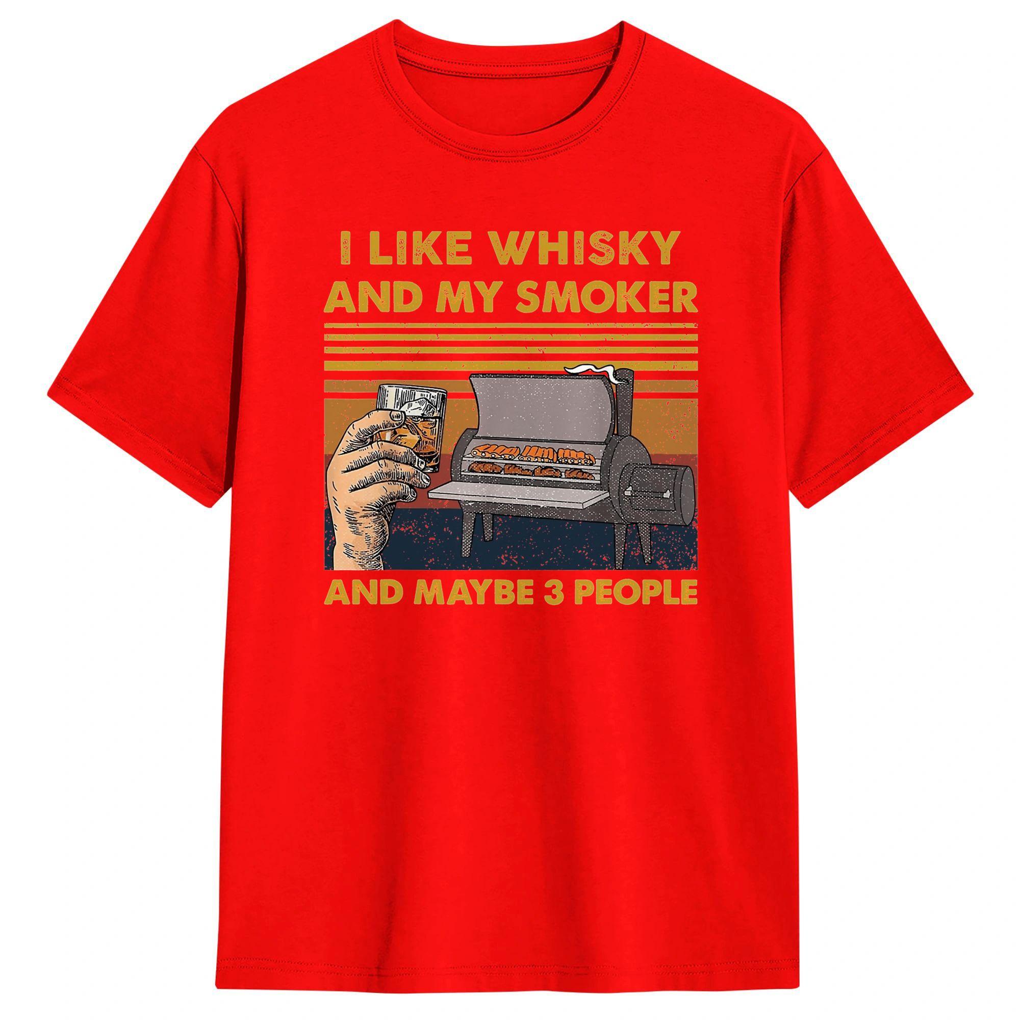 Men I LIKE WHISKY AND MY SMOKER TShirts Cotton Tees Summer Short Sleeves T Shirt Round Neck Fashion Custom Logo Tshirt S
Men I LIKE WHISKY AND MY SMOKER TShirts Cotton Tees Summer Short Sleeves T Shirt Round Neck Fashion Custom Logo Tshirt S