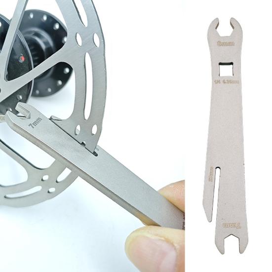 Bicycle Oil Pipe Torque Wrench Heavy Duty Stainless Steel 7-8MM MTB Road Mountain Bike Oil Pipe Brake Locking Screw Open Wrench Tool
Bicycle Oil Pipe Torque Wrench Heavy Duty Stainless Steel 7-8MM MTB Road Mountain Bike Oil Pipe Brake Locking Screw Open Wrench Tool
