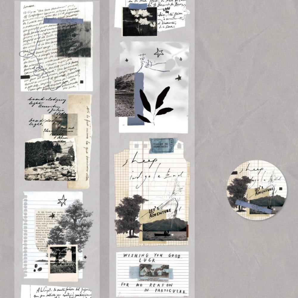 5x200cm Washi Tape Freedom Is The Wilderness Series Self-adhesive Die-Cut Tape Gift DIY Decorative Paper Tape Journal Decor
5x200cm Washi Tape Freedom Is The Wilderness Series Self-adhesive Die-Cut Tape Gift DIY Decorative Paper Tape Journal Decor