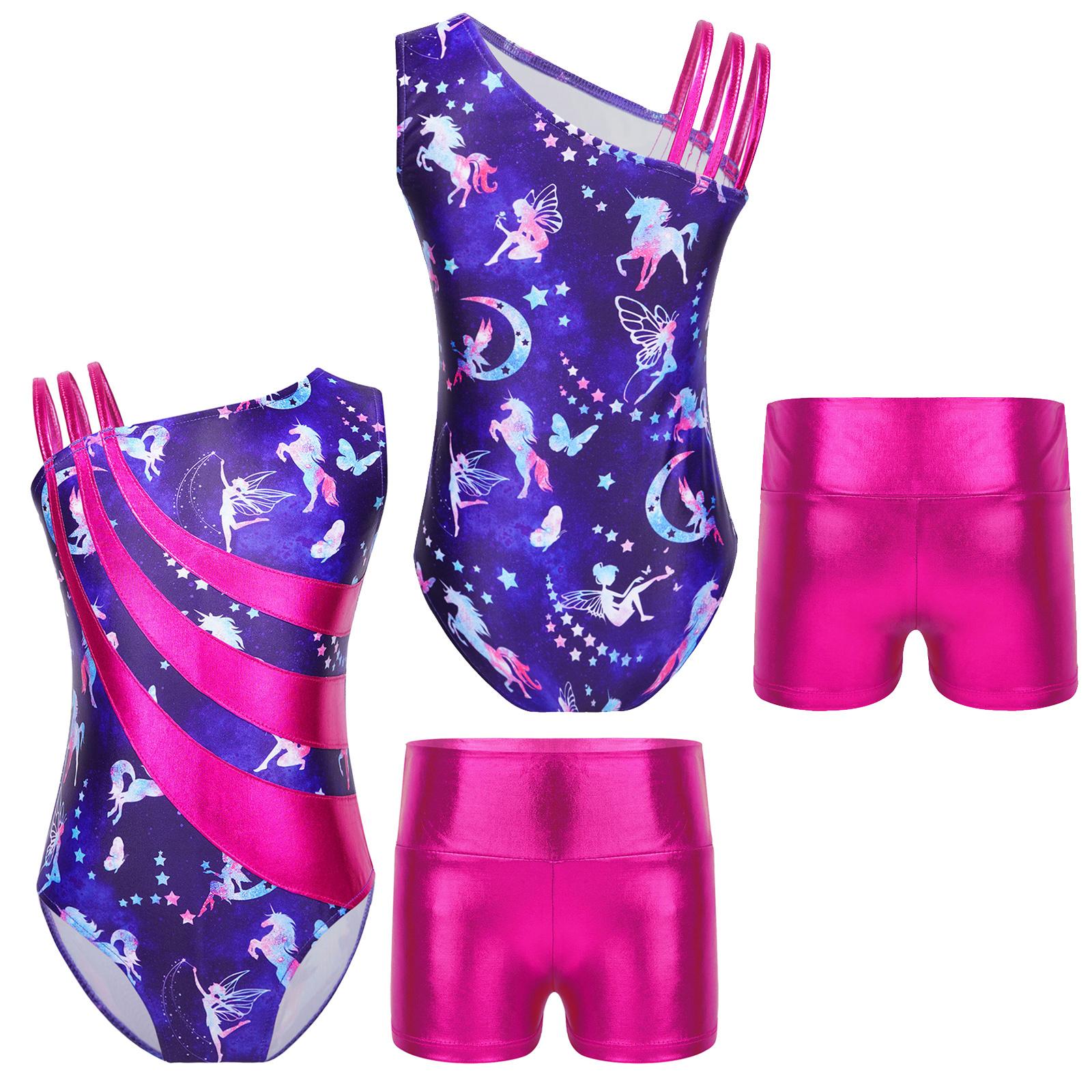 Діти Дівчата Асиметричні погони без рукавів Гімнастичні трико з шортами Одяг Спортивні танцювальні байкери 3-4 Years фіолетовий/Яскраво-рожевий
Діти Дівчата Асиметричні погони без рукавів Гімнастичні трико з шортами Одяг Спортивні танцювальні байкери 3-4 Years фіолетовий/Яскраво-рожевий