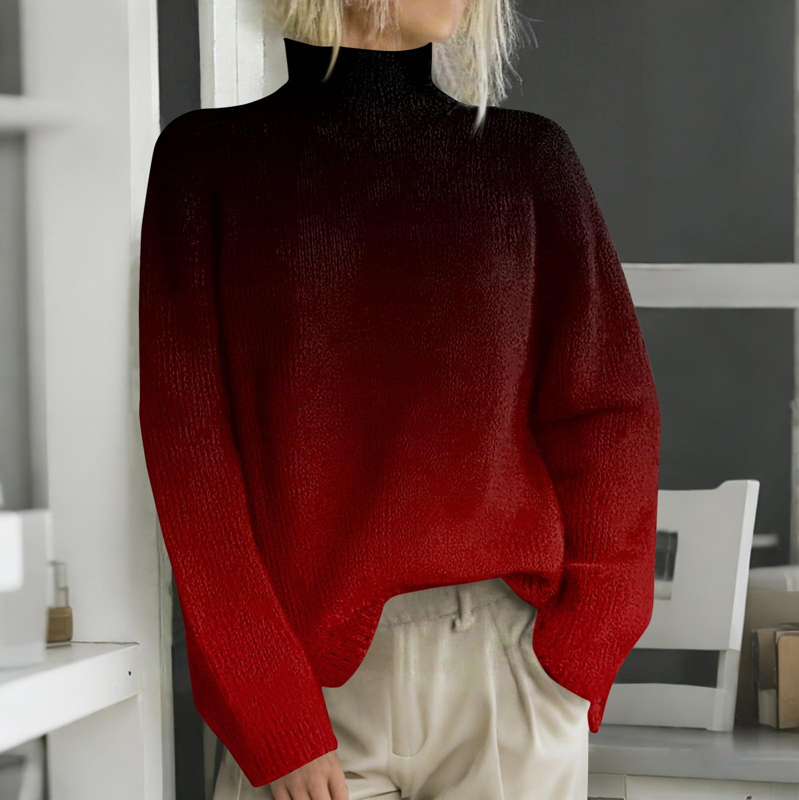 Рождественские толстовки для женщин Вязаный свитер Милая рубашка Осенняя водолазка Пуловер Топы XL красный
Рождественские толстовки для женщин Вязаный свитер Милая рубашка Осенняя водолазка Пуловер Топы XL красный