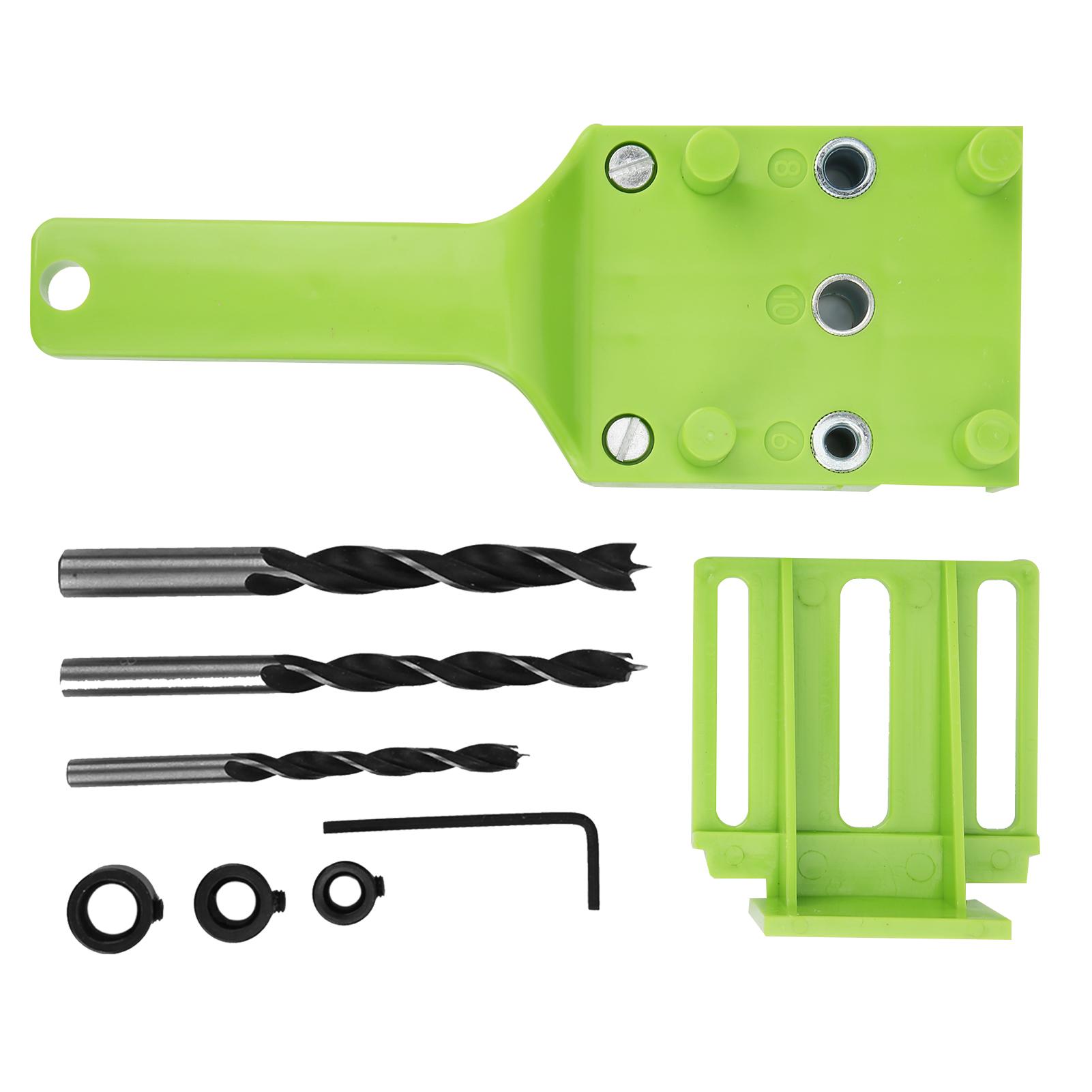8PcsSet woodworking Punch Hole locator Drilling Doweling Guide Tools for CarpentryGreen
8PcsSet woodworking Punch Hole locator Drilling Doweling Guide Tools for CarpentryGreen