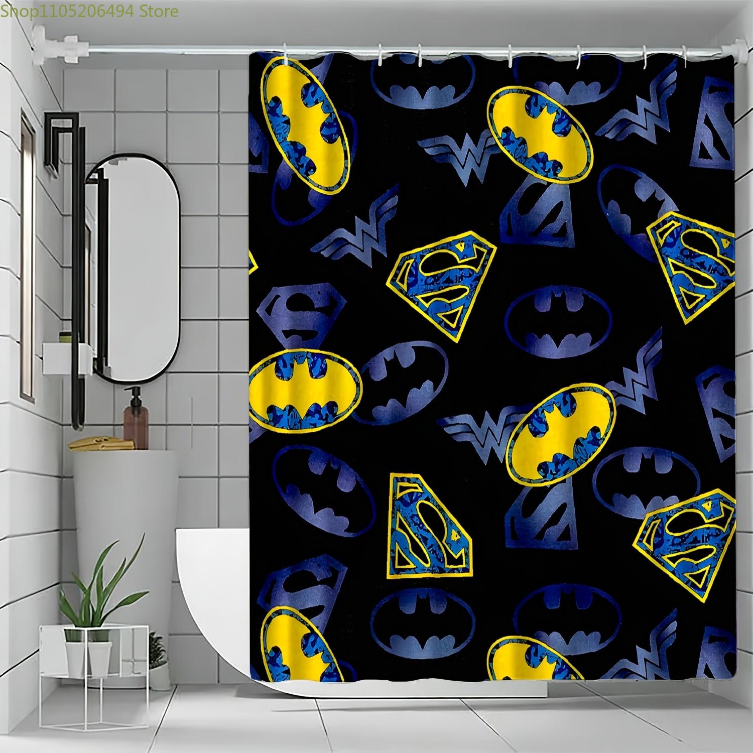 1pc Cartoon Printed Shower Curtain | Batman, Superman, Flash - Privacy Curtain, Home Partition Door Curtain, Bathroom Divider 90x180cm
1pc Cartoon Printed Shower Curtain | Batman, Superman, Flash - Privacy Curtain, Home Partition Door Curtain, Bathroom Divider 90x180cm