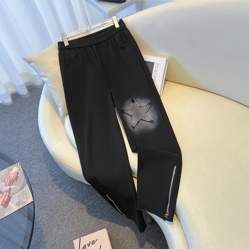 Plus Size High Stretch Women s Jeans - Early Spring, High Waist, Straight Leg, Long Pants. 9XL for 260-300 jin чёрный
Plus Size High Stretch Women s Jeans - Early Spring, High Waist, Straight Leg, Long Pants. 9XL for 260-300 jin чёрный