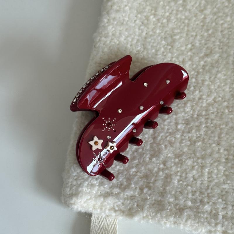 2026 New Chocolate Color Hair Clips for Women Star Rhinestone Heart Checkered Acetate Hair Claw Clip Hair Accessories
2026 New Chocolate Color Hair Clips for Women Star Rhinestone Heart Checkered Acetate Hair Claw Clip Hair Accessories