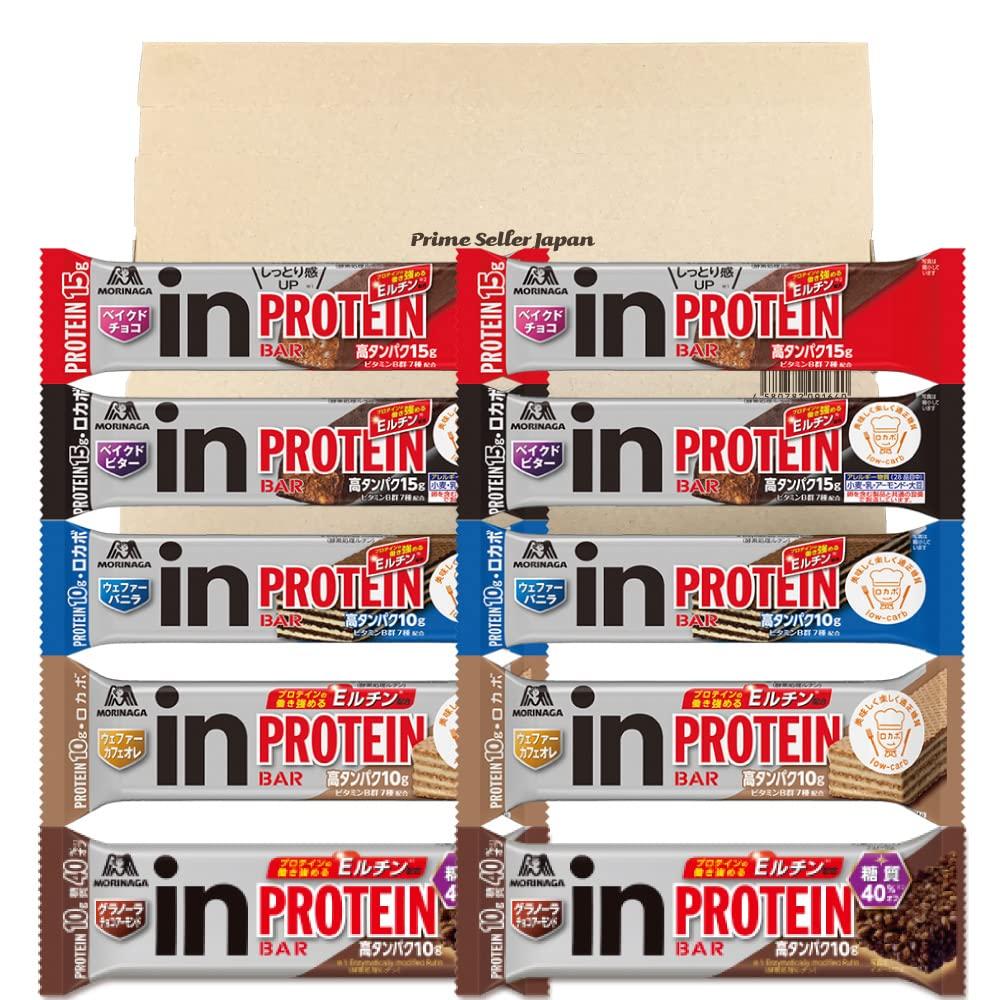 Morinaga Inbar Protein 5 видов 10 батончиков PSJ Variety BOX Cafe au Chocolate Protein Bar Protein Chocolate Bar (Печеный шоколад/печеный горький/вафля
Morinaga Inbar Protein 5 видов 10 батончиков PSJ Variety BOX Cafe au Chocolate Protein Bar Protein Chocolate Bar (Печеный шоколад/печеный горький/вафля