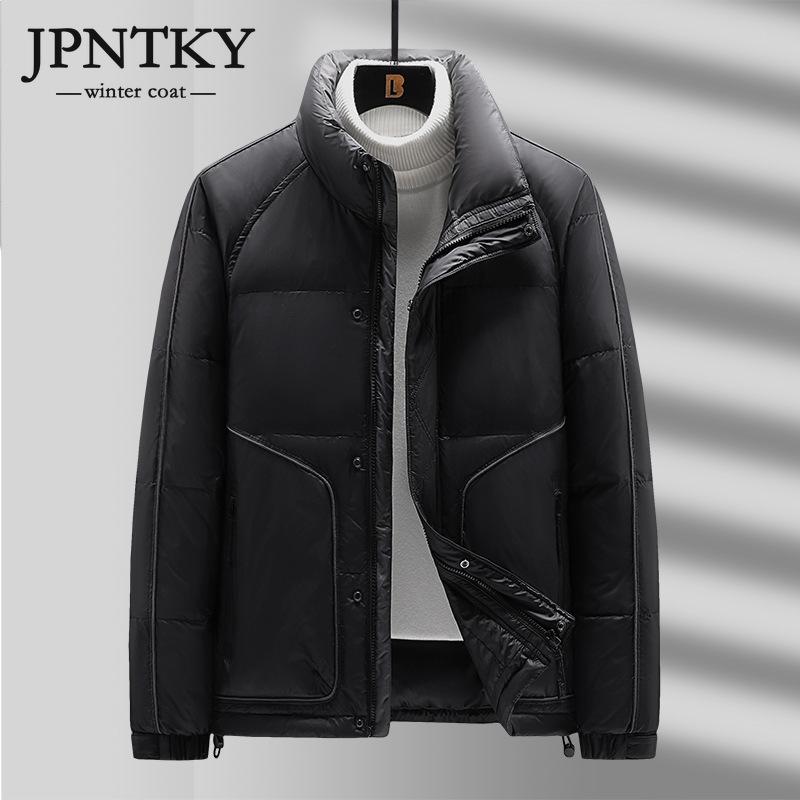 JPNTKY 2023, новая зимняя модная брендовая мужская куртка с воротником-стойкой, морозостойкая, толстая, теплая, повседневная, с воротником-стойкой, белая куртка на утином пуху
JPNTKY 2023, новая зимняя модная брендовая мужская куртка с воротником-стойкой, морозостойкая, толстая, теплая, повседневная, с воротником-стойкой, белая куртка на утином пуху