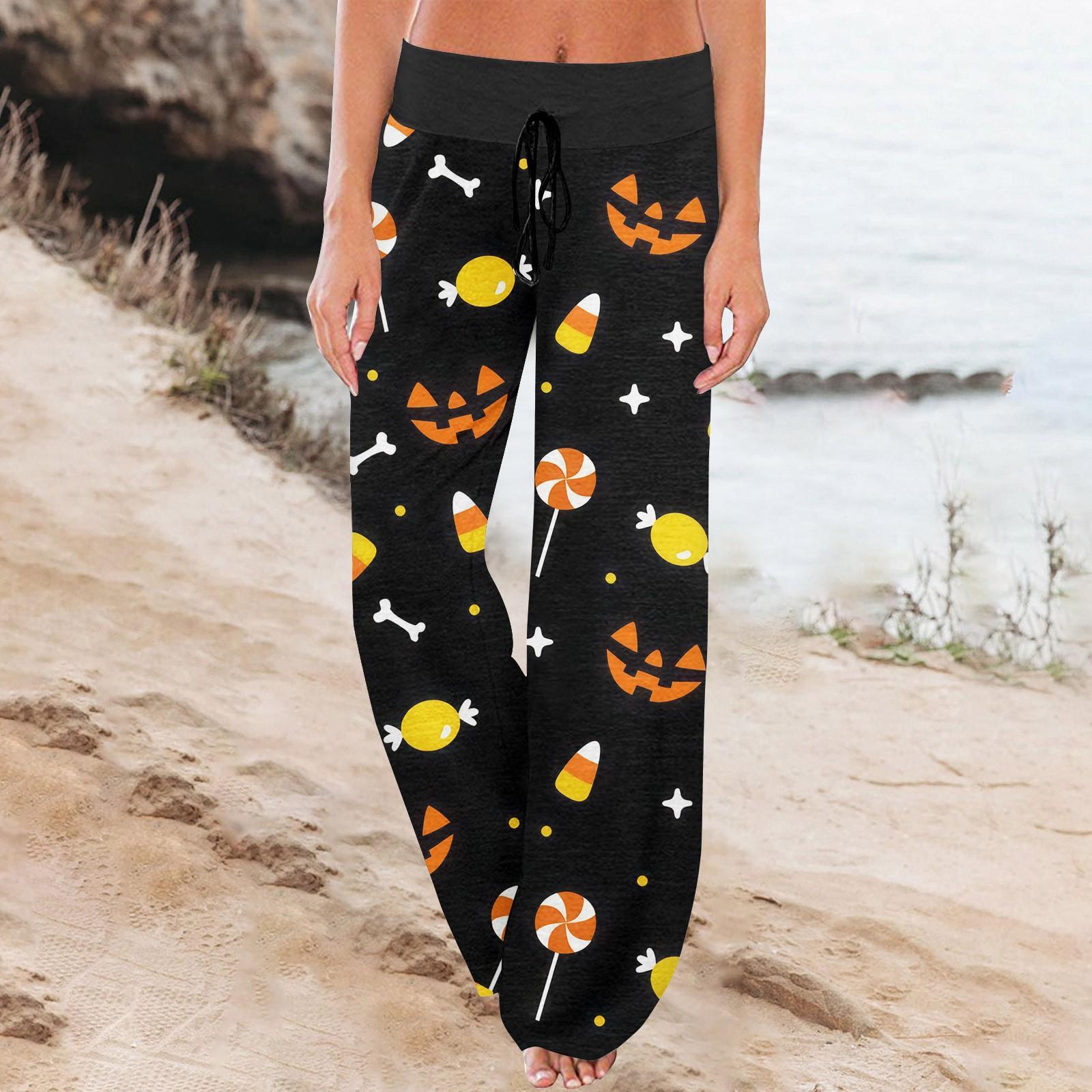 Жіночі спортивні штани, штани для сну, широкі штани з принтом на шнурках, повсякденні штани з кишенями L чорний
Жіночі спортивні штани, штани для сну, широкі штани з принтом на шнурках, повсякденні штани з кишенями L чорний