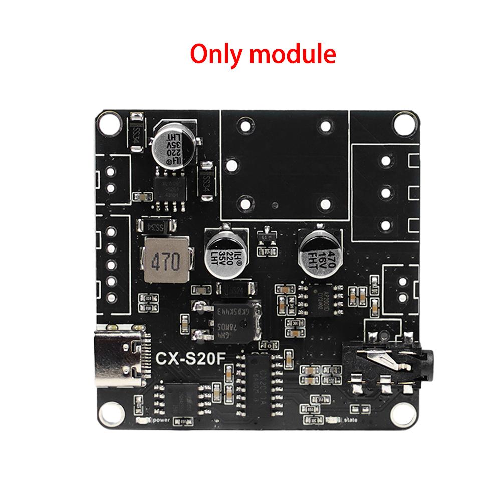 DC 6-35V Voice Playback Module Board MP3 Music Player Serial Port Control 20W Power CX-S20F Type C Sound Module Relay Output
DC 6-35V Voice Playback Module Board MP3 Music Player Serial Port Control 20W Power CX-S20F Type C Sound Module Relay Output