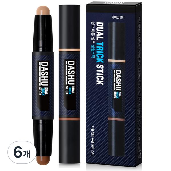 Dashu Mens Dual Trick Stick 3,4г, разные цвета, 6 штук, лучшая мужская косметика Кореи
Dashu Mens Dual Trick Stick 3,4г, разные цвета, 6 штук, лучшая мужская косметика Кореи