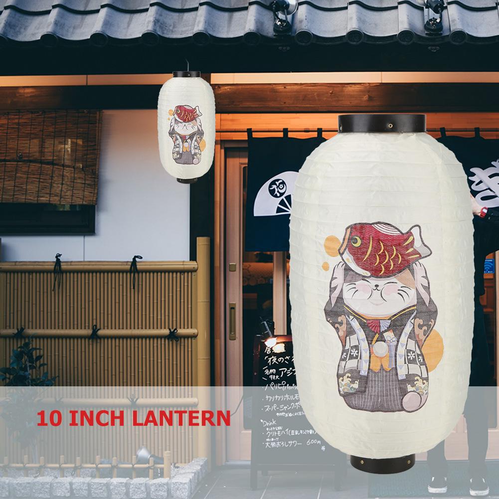 Lucky Cat Japanese Style Lantern Outdoor Bistro Lantern Waterproof Cute Simple Hanging Lantern for Restaurant Chochin Bar Decor 10 inch
Lucky Cat Japanese Style Lantern Outdoor Bistro Lantern Waterproof Cute Simple Hanging Lantern for Restaurant Chochin Bar Decor 10 inch