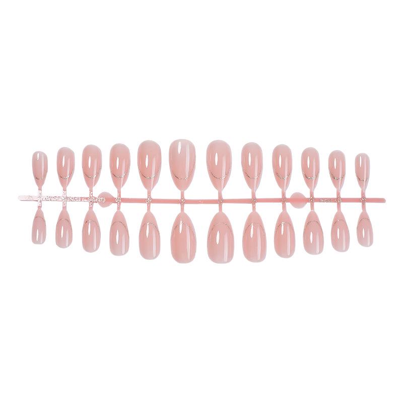 Носимые миндалевидные нюдовые французские капли - 24 съемные штуки
Носимые миндалевидные нюдовые французские капли - 24 съемные штуки