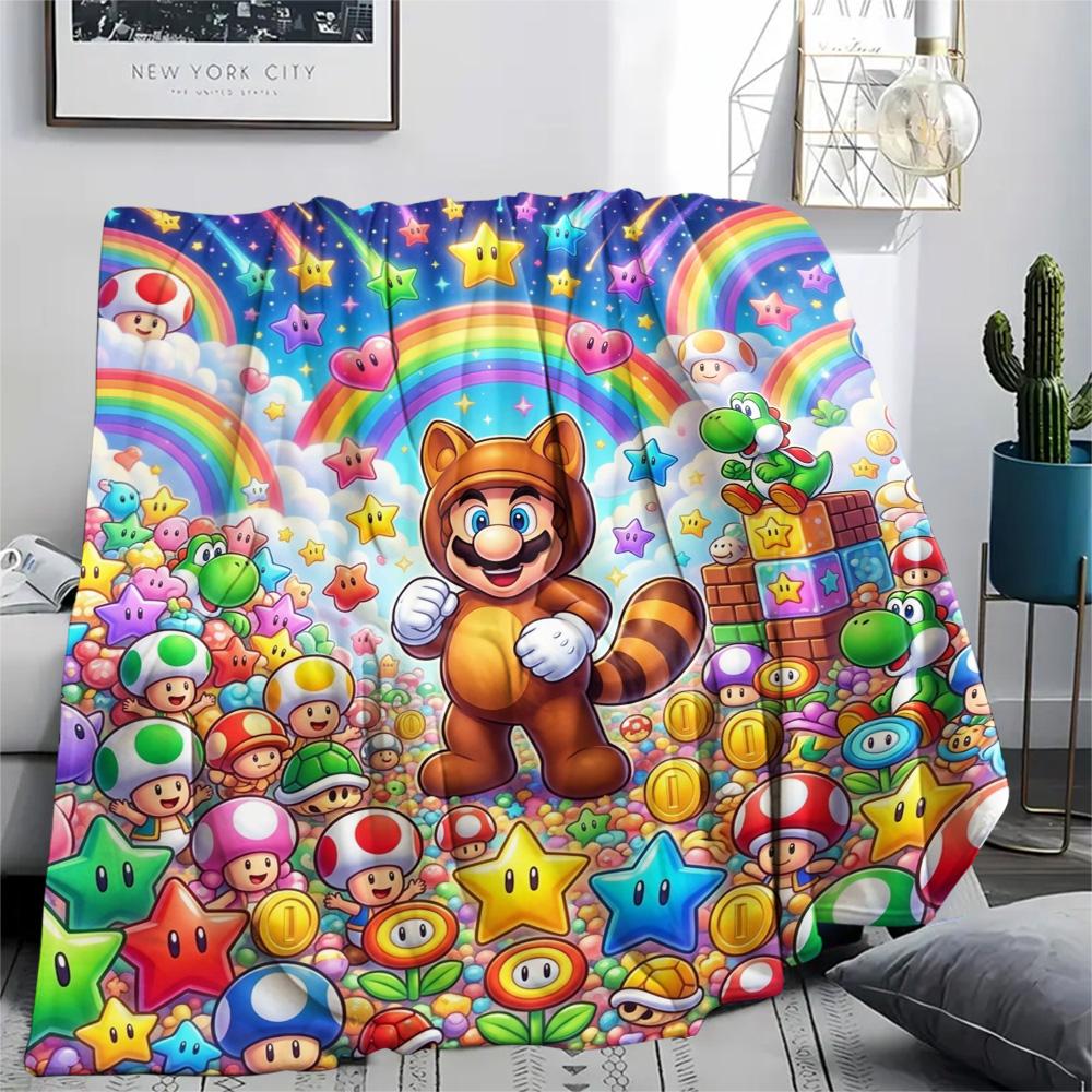 Super Mario Print Flannel Blanket, Ultra Soft High Quality All Seasons Warm Throw, Home Decor Cozy Blanket, Perfect Christmas Gift 80cm x 120cm
Super Mario Print Flannel Blanket, Ultra Soft High Quality All Seasons Warm Throw, Home Decor Cozy Blanket, Perfect Christmas Gift 80cm x 120cm
