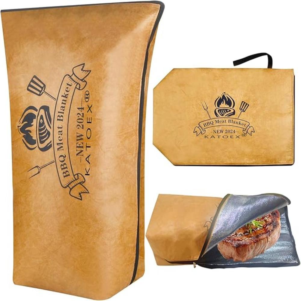 Aluminum Foil BBQ Resting Meat Blanket Foldable Insulated Cooler Bag Barbecue Pouch Picnic S
Aluminum Foil BBQ Resting Meat Blanket Foldable Insulated Cooler Bag Barbecue Pouch Picnic S