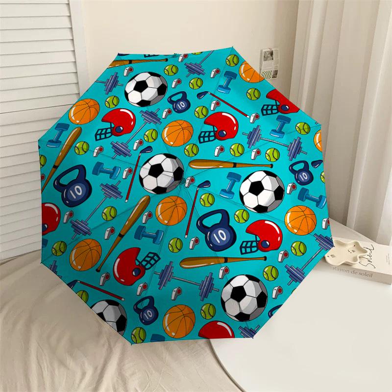 1PC Sports Equipment Sports Balls Umbrella-8-Rib Reinforced, Automatic Open, Lightweight & Durable, Cute Fashion Accessory for Outdoor-T356
1PC Sports Equipment Sports Balls Umbrella-8-Rib Reinforced, Automatic Open, Lightweight & Durable, Cute Fashion Accessory for Outdoor-T356
