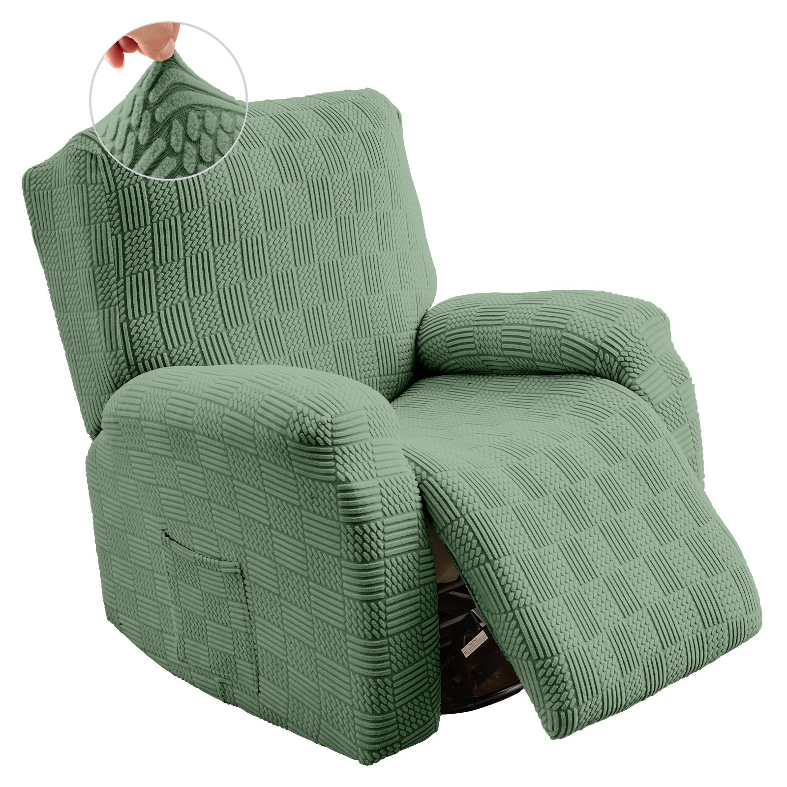 Stretch Jacquard Recliner Covers For Living Room Chaise Lounge Sofa Couch Slipcover Elastic Spandex Armchair Protector Pocket зелений
Stretch Jacquard Recliner Covers For Living Room Chaise Lounge Sofa Couch Slipcover Elastic Spandex Armchair Protector Pocket зелений