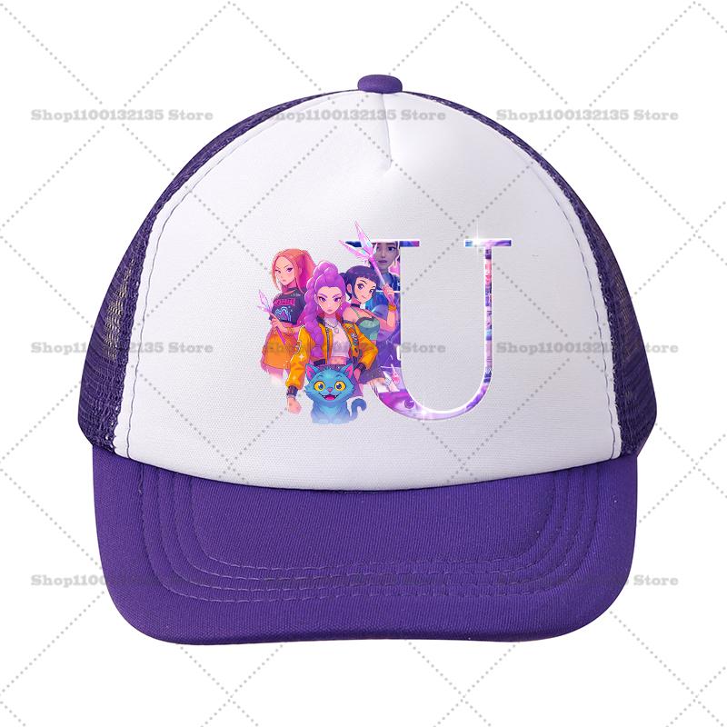 26letters Kpop Demon Hunters Girl Baseball Cap Kawaii Sun Hat Parent Child Couple Casual Outdoor Hats Peaked Cap Birthday Gift adult
26letters Kpop Demon Hunters Girl Baseball Cap Kawaii Sun Hat Parent Child Couple Casual Outdoor Hats Peaked Cap Birthday Gift adult