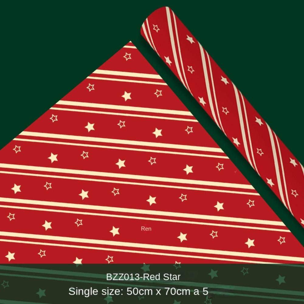 5 шт. Новая бумага для рождественских подарков, упаковочная бумага 50*70 см, рулон бумаги для рукоделия, сувениры, праздничная упаковка на Рождество
5 шт. Новая бумага для рождественских подарков, упаковочная бумага 50*70 см, рулон бумаги для рукоделия, сувениры, праздничная упаковка на Рождество