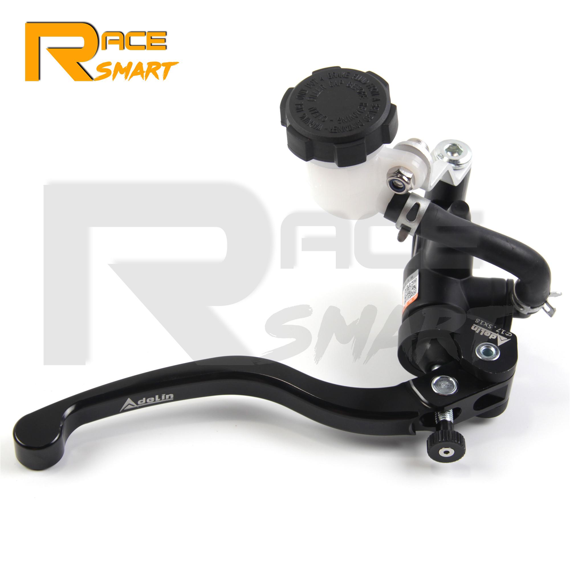 7/8‘’ 22mm Motorcycle lever Handlebar Hydraulic Clutch Pump Brake Master Cylinder For Honda Yamaha Suzuki Race Bike 50CC-300CC Black Right
7/8‘’ 22mm Motorcycle lever Handlebar Hydraulic Clutch Pump Brake Master Cylinder For Honda Yamaha Suzuki Race Bike 50CC-300CC Black Right