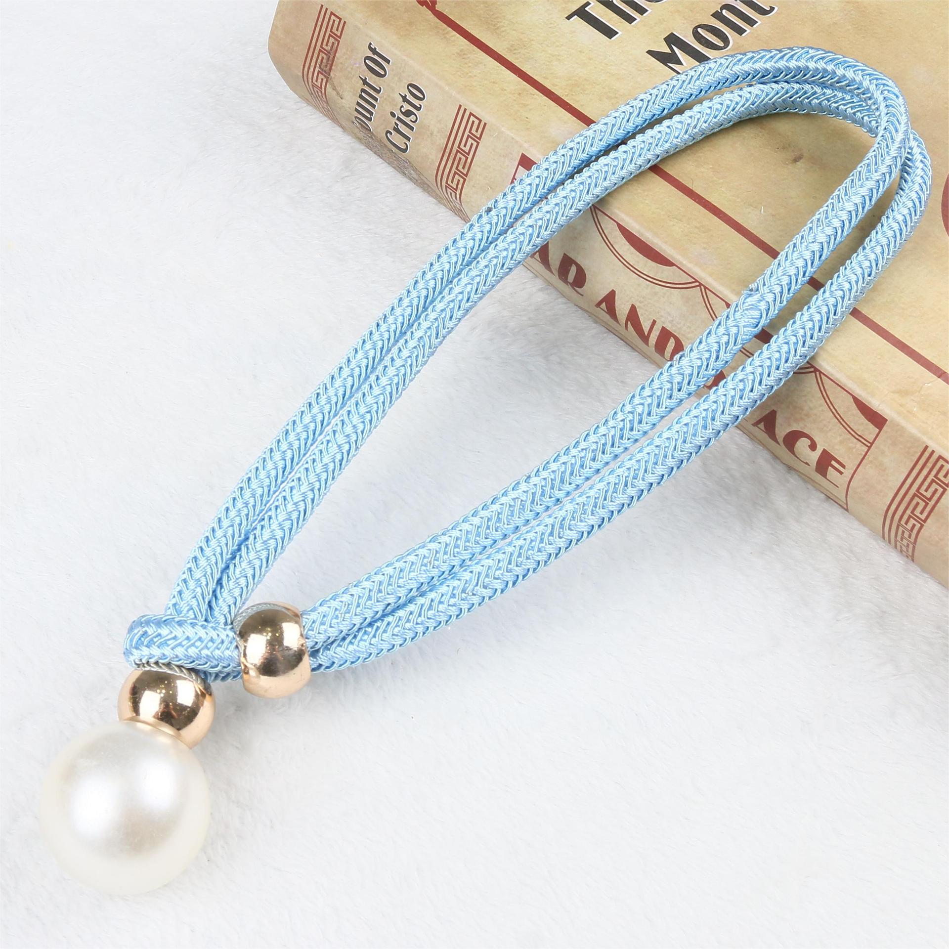 Pearl Drawstring Curtain Tiebacks - No-Punch Accessory
Pearl Drawstring Curtain Tiebacks - No-Punch Accessory