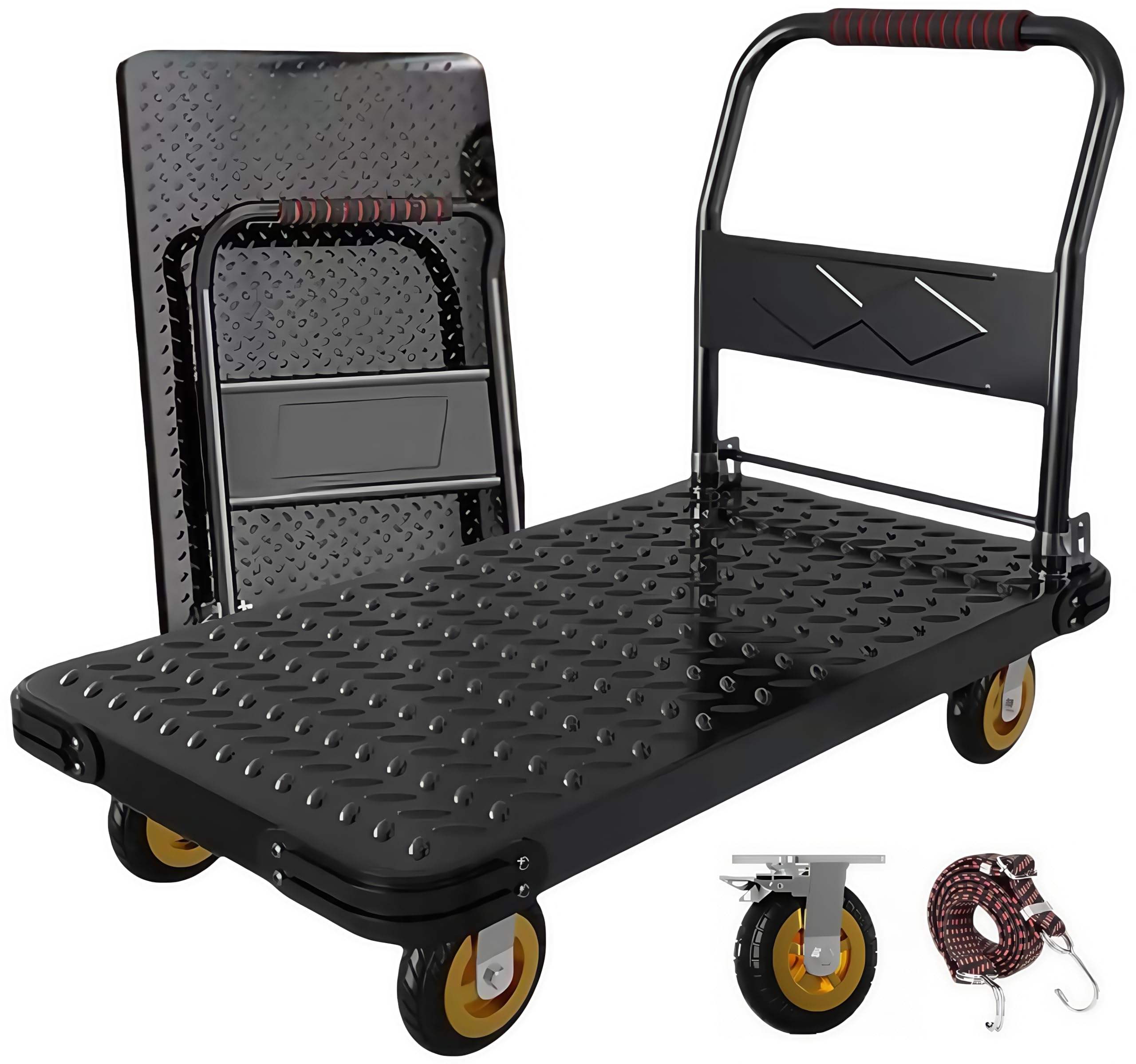 TUIYIDUO Flatbed Large Steel Capacity 360 Degree Rotatable Disaster Automobile Sports Commercial Home Compatible Transport Japanese Instruction Manual чорний
TUIYIDUO Flatbed Large Steel Capacity 360 Degree Rotatable Disaster Automobile Sports Commercial Home Compatible Transport Japanese Instruction Manual чорний