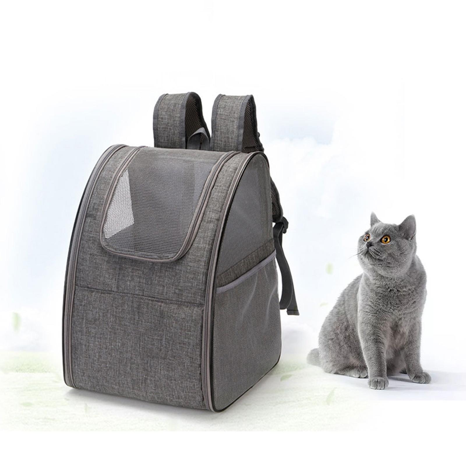 Pet Carrier for Cats and Dogs Portable Dog Cat Breathable Rucksack with Front Opening-Mesh Window-Pockets Traveler Backpack 1pc
Pet Carrier for Cats and Dogs Portable Dog Cat Breathable Rucksack with Front Opening-Mesh Window-Pockets Traveler Backpack 1pc
