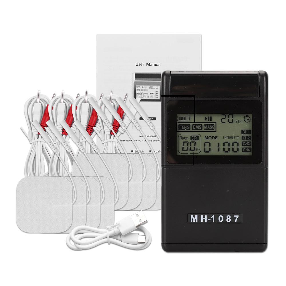 48 Modes 4 Channels Tens Muscle Stimulator Electric EMS Acupuncture Body Massage Digital Therapy Slimming Electro Stimulator
48 Modes 4 Channels Tens Muscle Stimulator Electric EMS Acupuncture Body Massage Digital Therapy Slimming Electro Stimulator