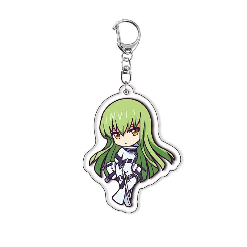 Cartoon Acrylic Lelouch Lamperouge Knight of Seven Printed Anime Figure Keychain Keyring Accessories Bag Charm Ornament Hanging about 5cm
Cartoon Acrylic Lelouch Lamperouge Knight of Seven Printed Anime Figure Keychain Keyring Accessories Bag Charm Ornament Hanging about 5cm