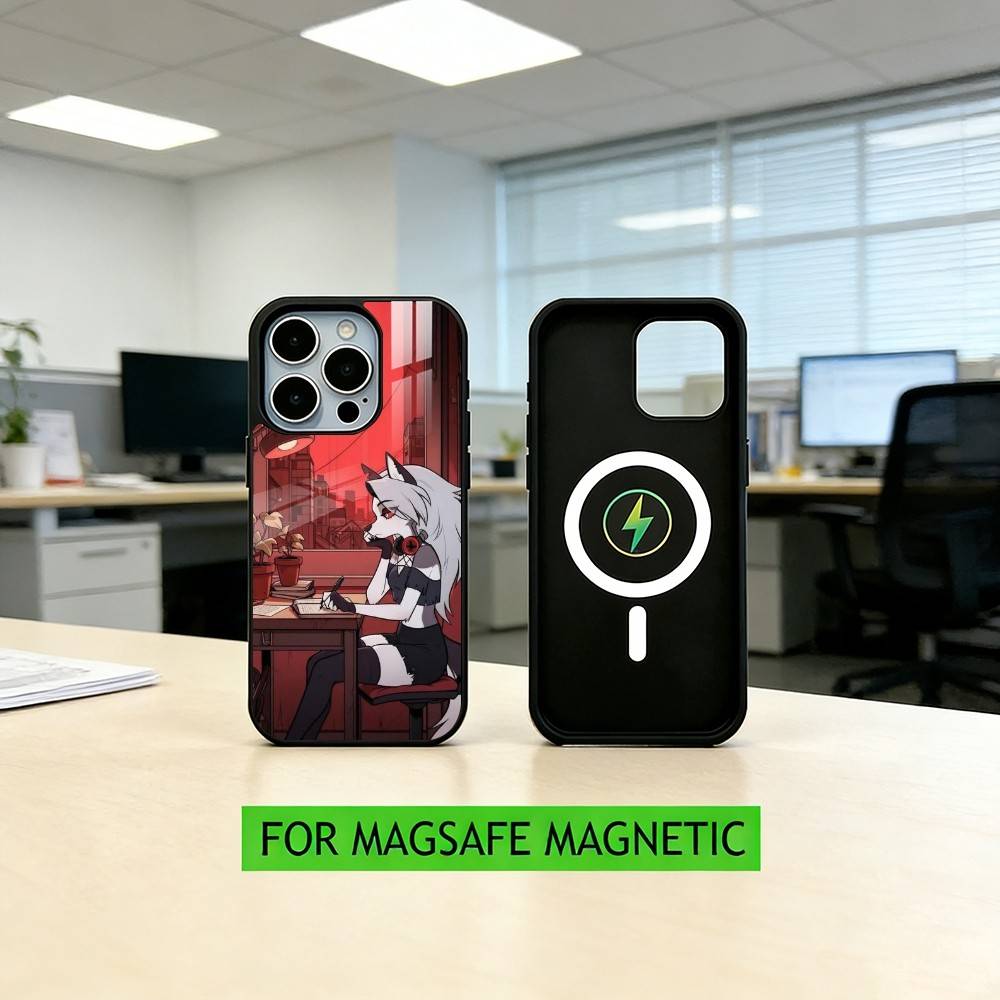 H-helluva boss L-Loona Phone Case For iPhone17,16,15,14,13,12,11 Plus,Pro Magnetic with Magsafe Wireless Charging iPhone15
H-helluva boss L-Loona Phone Case For iPhone17,16,15,14,13,12,11 Plus,Pro Magnetic with Magsafe Wireless Charging iPhone15