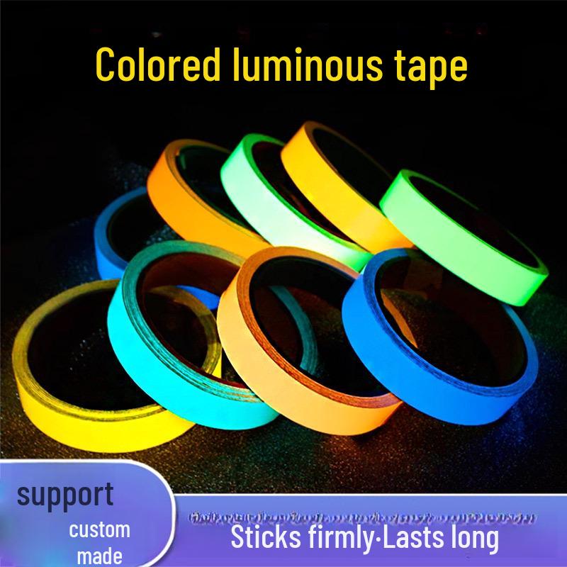 Luminous Fluorescent Tape: Waterproof, Reflective, Decorative Stickers for Stage, Stairs, and Safety Positioning.
Luminous Fluorescent Tape: Waterproof, Reflective, Decorative Stickers for Stage, Stairs, and Safety Positioning.