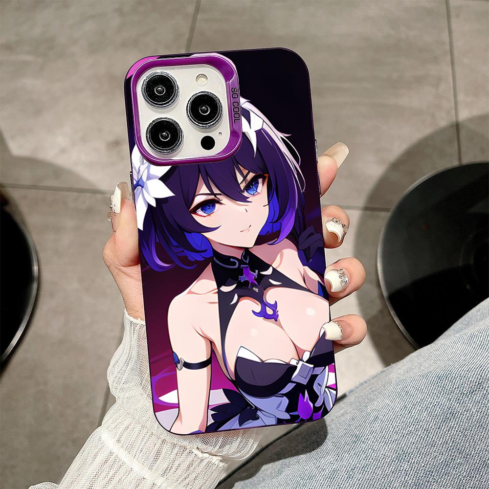 HSR Seele Purple Translucent Mobile Phone Case for iPhone 17 16 15 14 13 12 11 X XR XS Air Pro Max Plus Colorful Cover iPhone 14
HSR Seele Purple Translucent Mobile Phone Case for iPhone 17 16 15 14 13 12 11 X XR XS Air Pro Max Plus Colorful Cover iPhone 14