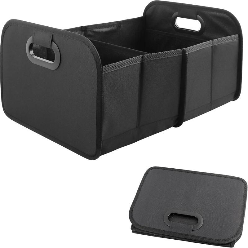 Foldable Car Trunk Organizer With Bag Anti Slip Storage For SUV Rear Seat Waterproof Polyester Cargo Organizer Car Accessories чорний
Foldable Car Trunk Organizer With Bag Anti Slip Storage For SUV Rear Seat Waterproof Polyester Cargo Organizer Car Accessories чорний