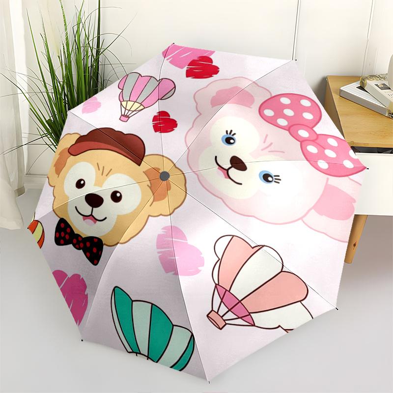 1pc Adorable Duffy & Friends Pattern Umbrella, Fashionable, Personalized, High-Value Folding Umbrella, a Must-Have for Summer, 8-Rib Durable
1pc Adorable Duffy & Friends Pattern Umbrella, Fashionable, Personalized, High-Value Folding Umbrella, a Must-Have for Summer, 8-Rib Durable