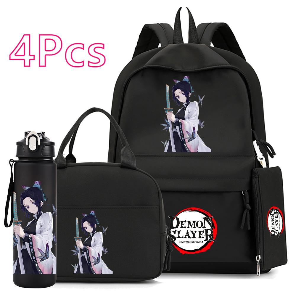 4Pcs/set Anime Demon Slayer Printed 750Ml Water Bottler Backpack Handbag Pencil Case for Teenager Boy Girl Schoolbag Large Capacity Waterproof Bookbag
4Pcs/set Anime Demon Slayer Printed 750Ml Water Bottler Backpack Handbag Pencil Case for Teenager Boy Girl Schoolbag Large Capacity Waterproof Bookbag