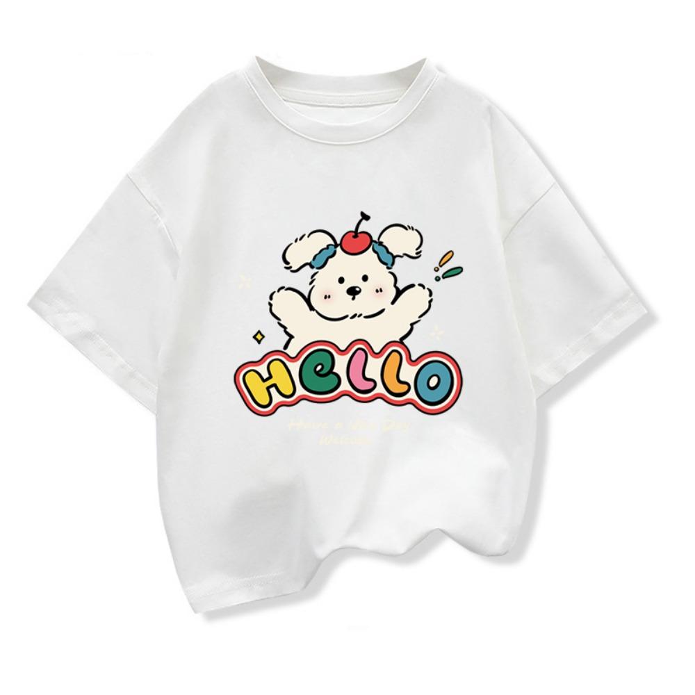 Boys And Girls Cute Puppy T-shirt Kids Short-Sleeve Cartoon Graphic Loose Tops Tee 2026 New Summer Kids Clothing 100
Boys And Girls Cute Puppy T-shirt Kids Short-Sleeve Cartoon Graphic Loose Tops Tee 2026 New Summer Kids Clothing 100