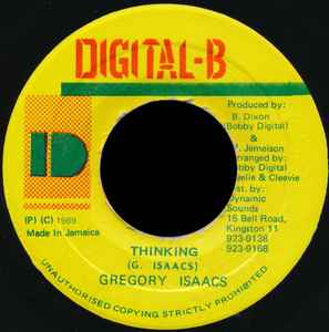 7inch Record GREGORY ISAACS Thinking NONE DigitalB 1989 Jamaica Reggae Ska Dub Used
7inch Record GREGORY ISAACS Thinking NONE DigitalB 1989 Jamaica Reggae Ska Dub Used