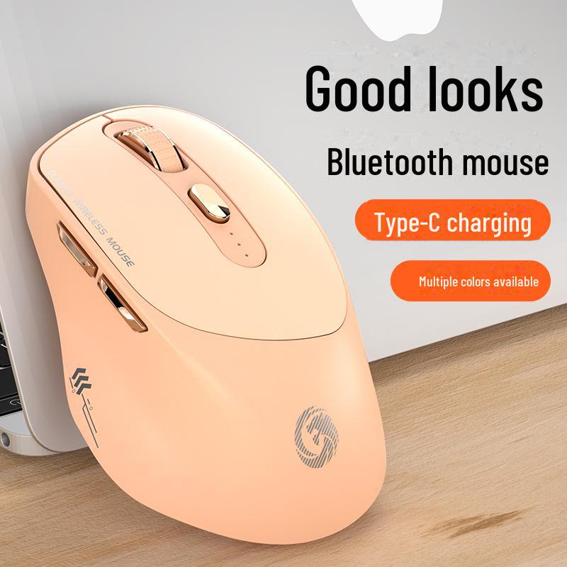 Бесшумная перезаряжаемая Bluetooth-мышь для ноутбуков, планшетов, настольных компьютеров и игр
Бесшумная перезаряжаемая Bluetooth-мышь для ноутбуков, планшетов, настольных компьютеров и игр