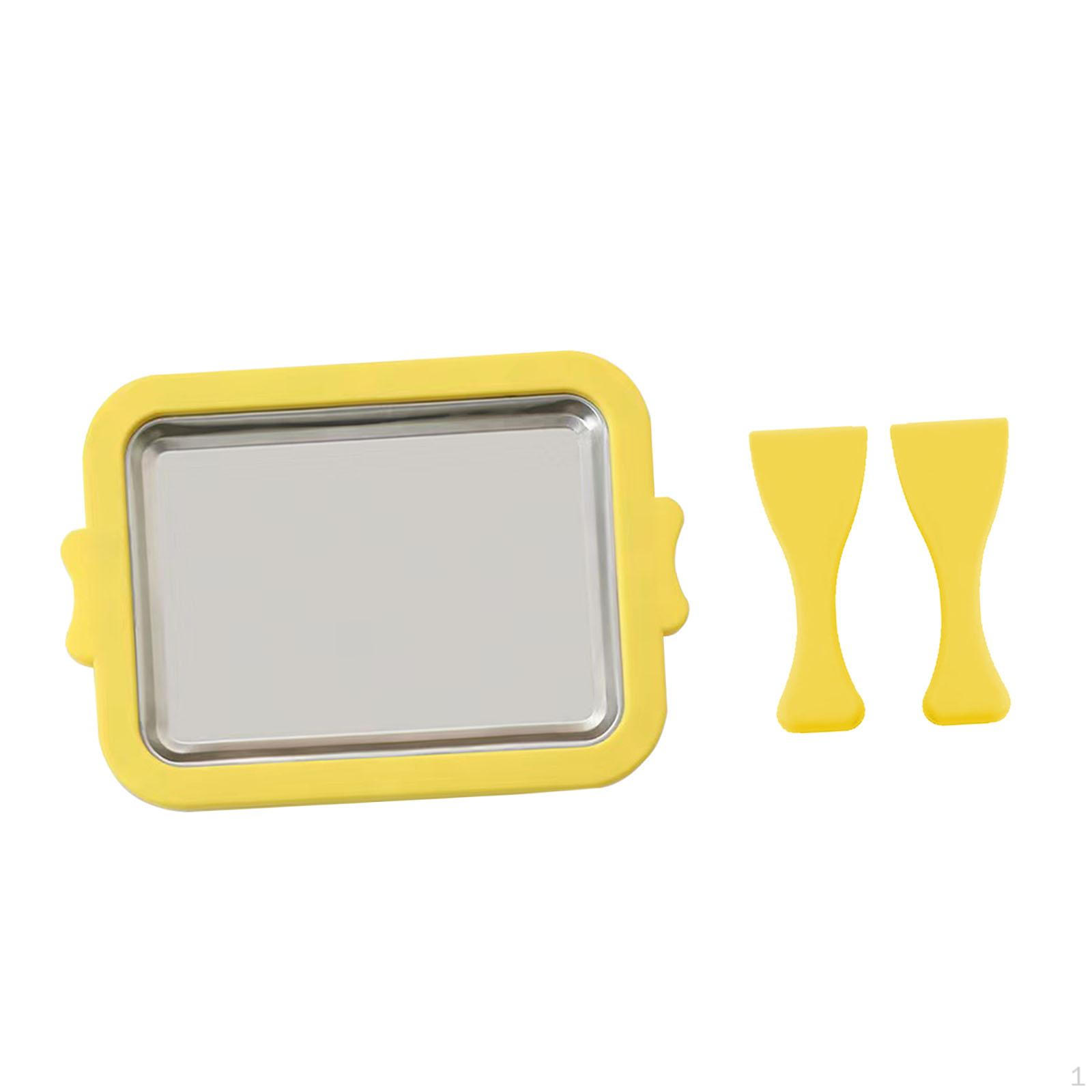 Набір форм для домашнього морозива - холодна тарілка з нержавіючої сталі своїми руками для кремових ласощів жовтий
Набір форм для домашнього морозива - холодна тарілка з нержавіючої сталі своїми руками для кремових ласощів жовтий