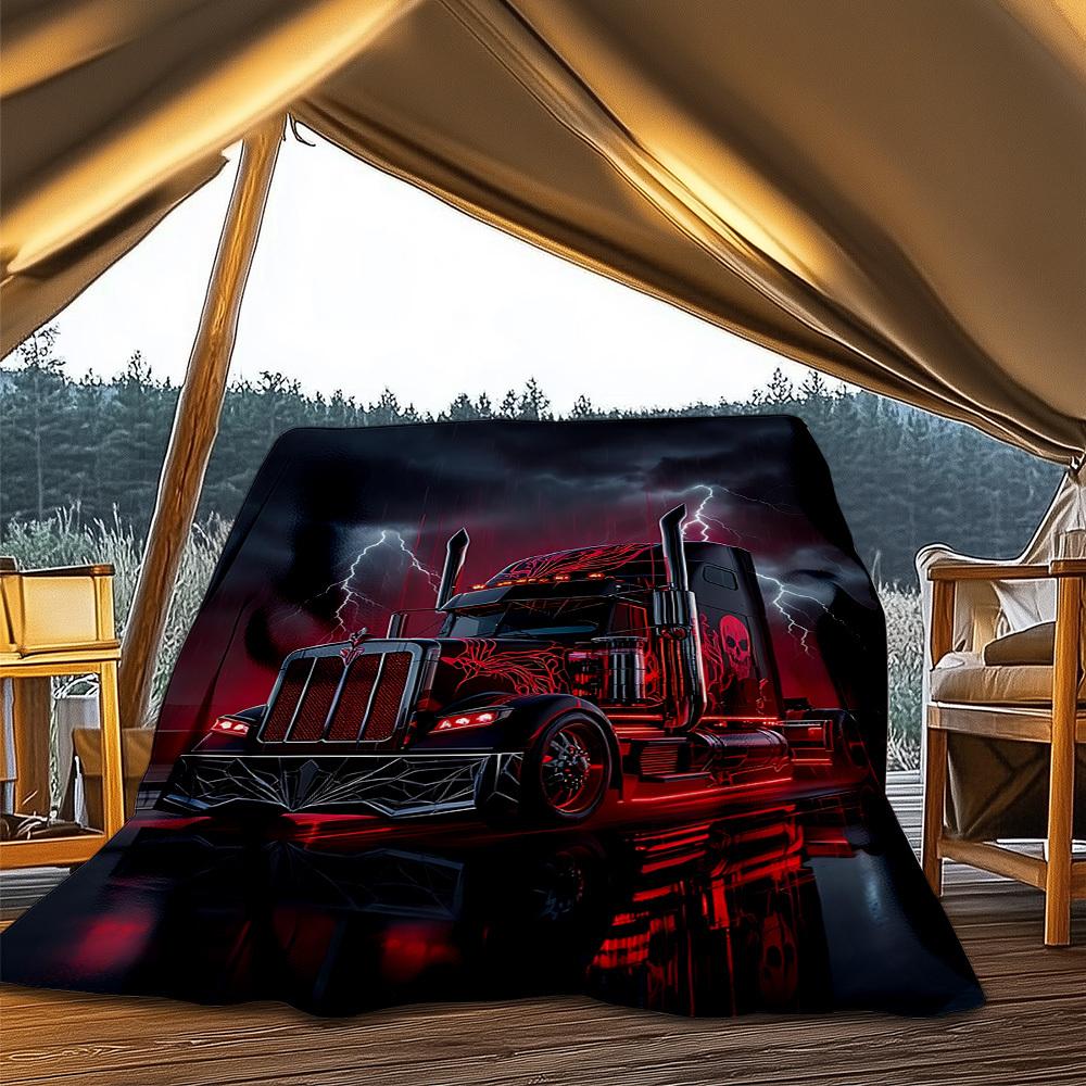 1pc Truck Artwork Outdoor Blanket - Lightweight Flannel Throw For Travel, Camping, Livingroom, Couch, Chair yy251114225 75x90cm
1pc Truck Artwork Outdoor Blanket - Lightweight Flannel Throw For Travel, Camping, Livingroom, Couch, Chair yy251114225 75x90cm