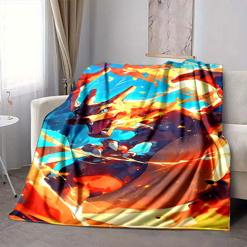 1pc Flame Dragon Pokémon Soft & Warm Flannel Blanket, Multi-Purpose Throw Blanket for Couch, Sofa, Office, Bed, Camping, Travel 80x120cm
1pc Flame Dragon Pokémon Soft & Warm Flannel Blanket, Multi-Purpose Throw Blanket for Couch, Sofa, Office, Bed, Camping, Travel 80x120cm