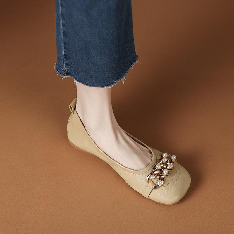 Korean Design Feel Flat Shoes 2024 Spring New Fashion Metal Decoration Temperament Versatile Lining Soft Women s Single Shoes 40 жёлтый
Korean Design Feel Flat Shoes 2024 Spring New Fashion Metal Decoration Temperament Versatile Lining Soft Women s Single Shoes 40 жёлтый