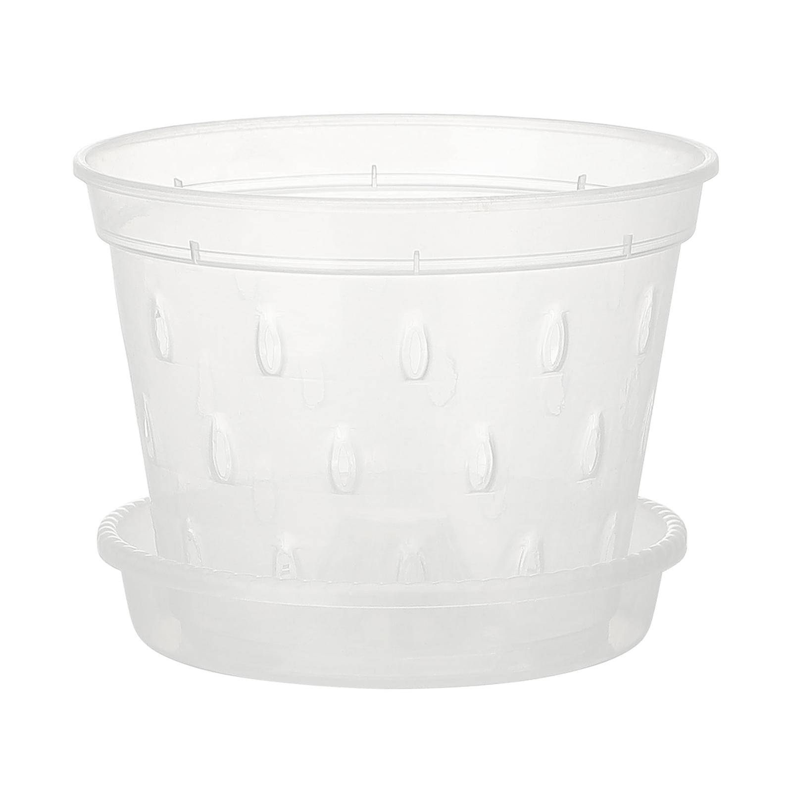 5Pcs Transparent Plastic Orchid Pots Tray With Stomata Root-controlled Planting Pot Home Garden Plants Supplies
5Pcs Transparent Plastic Orchid Pots Tray With Stomata Root-controlled Planting Pot Home Garden Plants Supplies