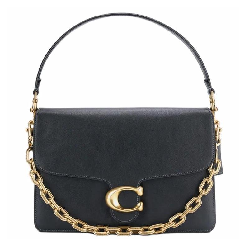 COACH Tabby 30 gold metal logo cowhide shoulder bag large women s black чорний
COACH Tabby 30 gold metal logo cowhide shoulder bag large women s black чорний