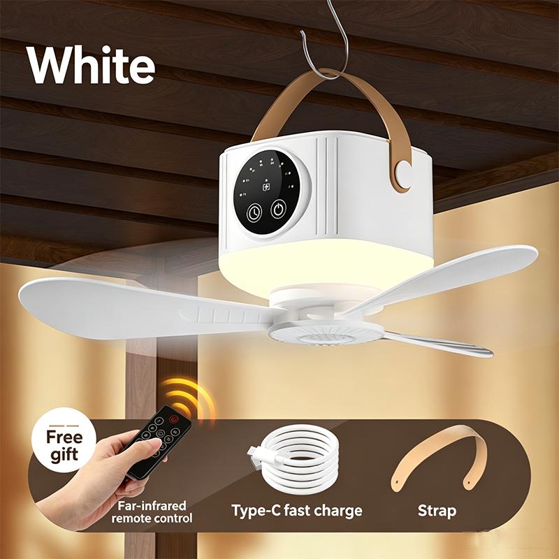 3600mAh Type-C Rechargeable Camping Fan with Light, Multifunction Quiet Hanging Fan for Outdoor Tent Travel Home Bedroom USB plug-in
3600mAh Type-C Rechargeable Camping Fan with Light, Multifunction Quiet Hanging Fan for Outdoor Tent Travel Home Bedroom USB plug-in