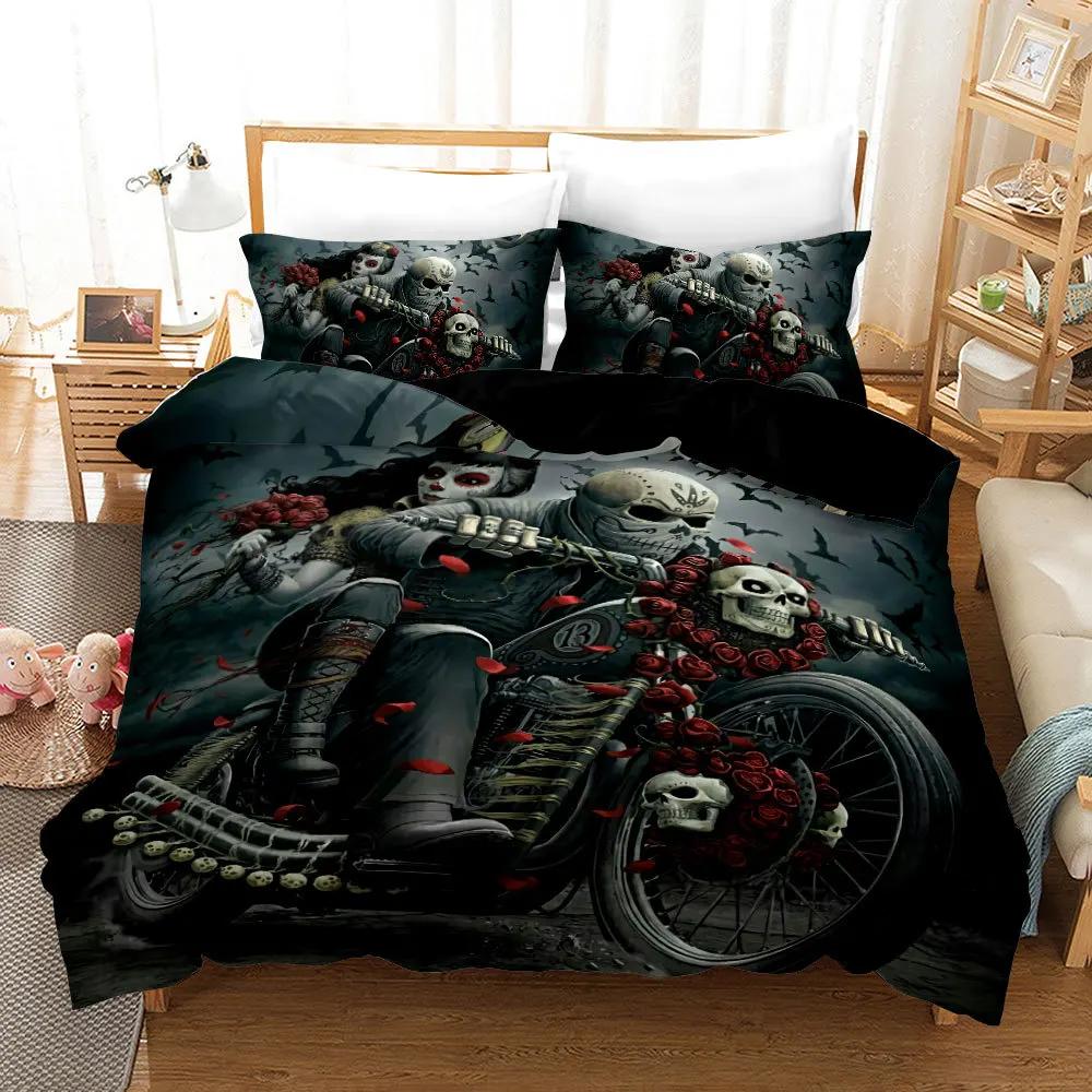 Rose Skul Halowen Bedclothes, King-Sized Dimensionsd Dimensions Bed Cover Set, 3D Print, Playing Card, Western Europe, High Quality beding set 135*200cm Eu-Single
Rose Skul Halowen Bedclothes, King-Sized Dimensionsd Dimensions Bed Cover Set, 3D Print, Playing Card, Western Europe, High Quality beding set 135*200cm Eu-Single
