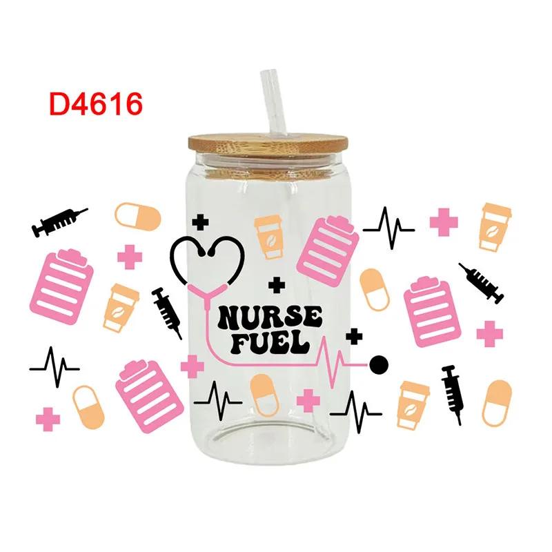 UV DTF Transfer Sticker Nurse Theme For The 16oz Libbey Glasses Wraps Cup Can DIY Waterproof Easy To Use Decals Stickers 16oz
UV DTF Transfer Sticker Nurse Theme For The 16oz Libbey Glasses Wraps Cup Can DIY Waterproof Easy To Use Decals Stickers 16oz